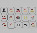 Bild 9 von EM Snacki Snackschale ITH 10x10 13x13 16x16 18x18 Fussball