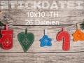 Bild 2 von Weihnachtsbaumanhänger ITH 10x10 26