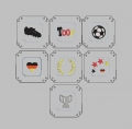 Bild 8 von EM Snacki Snackschale ITH 10x10 13x13 16x16 18x18 Fussball