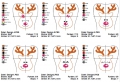 Bild 2 von Rudi LED Cover 10x10 ITH Reindeer